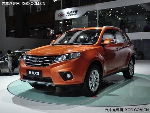 潮流城市SUV陆风X5现车到店 暂无优惠