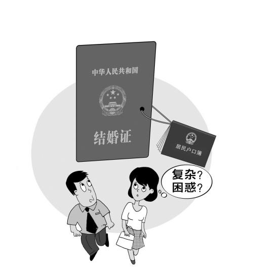 女子丢结婚证 户口改不了结婚证补不了两头遭难
