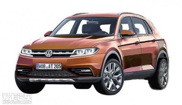 新一代Tiguan 效果图