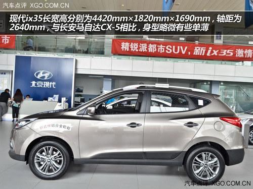 新贵传统对决 马自达CX-5对比现代ix35
