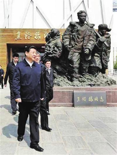 兰考是"县委书记的榜样"焦裕禄工作过的地方.