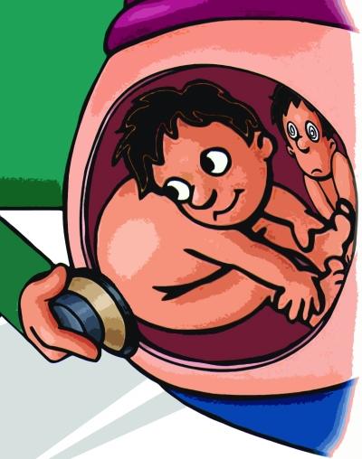陶刚配图3月24日,32岁的宋女士在武汉市妇幼保健院剖宫产下一个健康