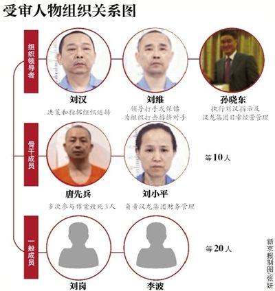 受审人员组织关系图