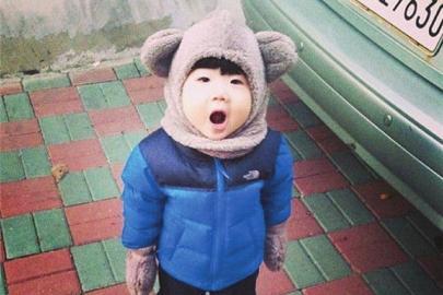 韩国喜感小正太萌翻网友圆脸小眼单眼皮图