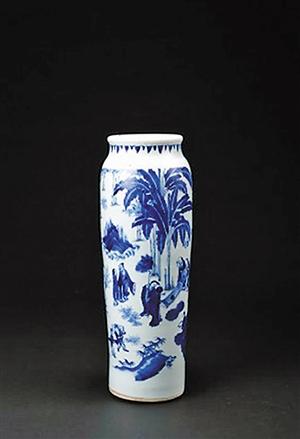 明末崇祯青花瓷器将登陆匡时春拍图