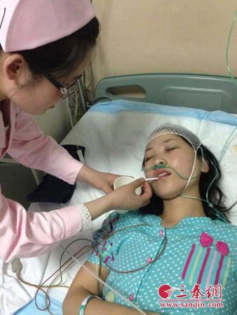 延安一护士在护士节遭患者家属殴打 头皮开裂