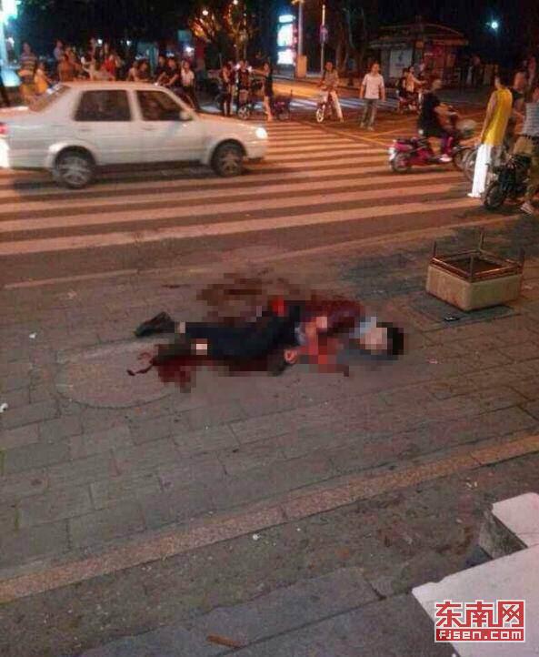 福州发生砍人事件致2死1伤 其中1人为警察(组图)(2)-中新网