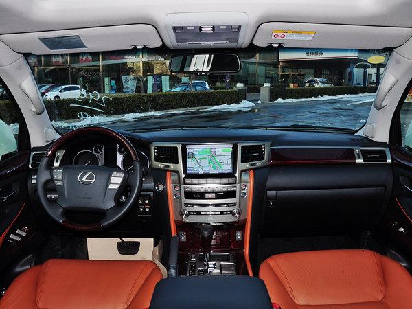 雷克萨斯 570 中控台整体