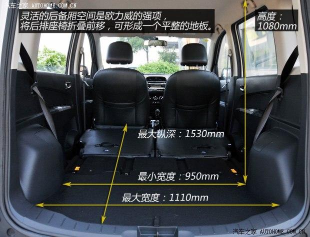 售569万609万欧力威自动挡车型上市