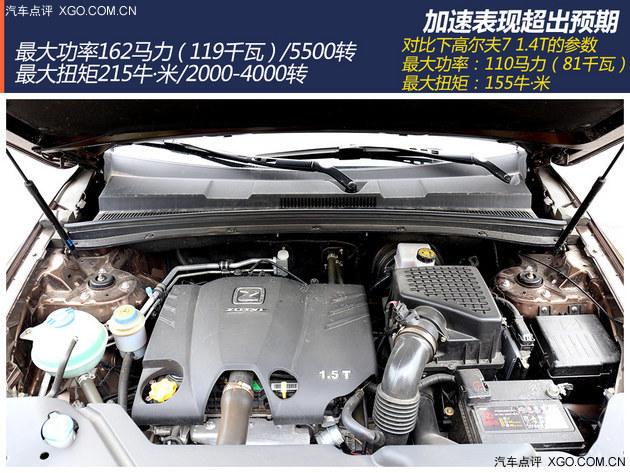 动力表现抢眼 测试众泰T600 1.5T手动版