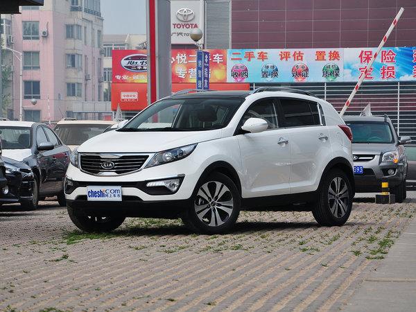 东风悦达起亚 2.4L 自动 车辆左前45度视角