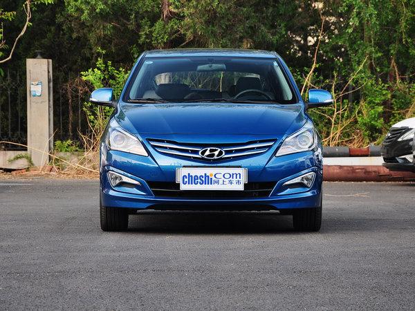 北京现代 1.6L 自动 车头正面视角