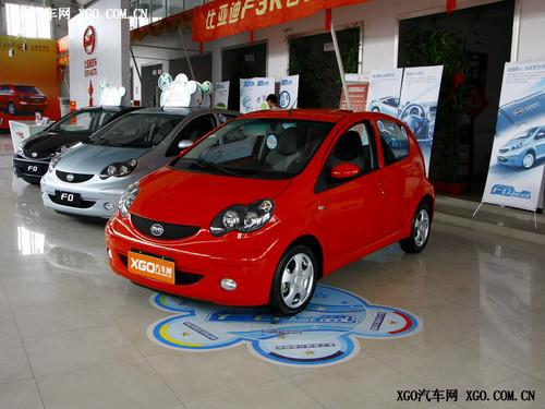 时尚代步微车 比亚迪F0最高优惠5000元