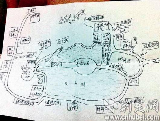 八旬爷爷与孙女分享旅游见闻微信手绘地图齐上阵