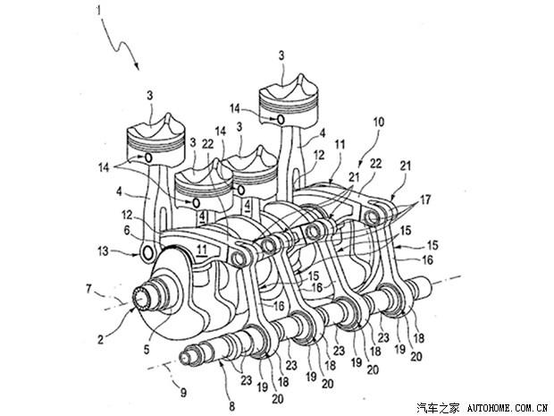新a8将搭载奥迪研发新直列四缸发动机
