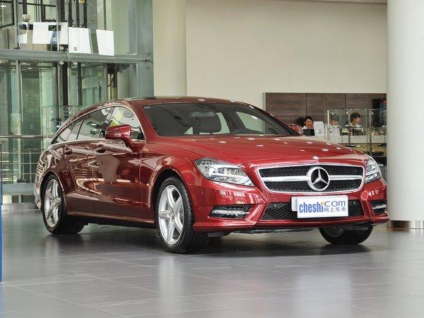 奔驰(进口) CLS350 3.5L 车辆右侧45度角