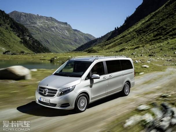 奔驰v级四驱版车型官图巴黎车展将发布