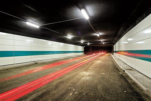 图文:国内最大地下交通系统亮相CBD