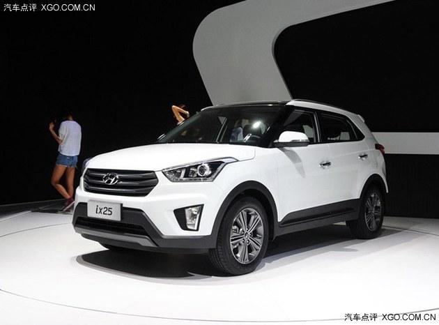 2014成都车展 北京现代ix25量产版首发
