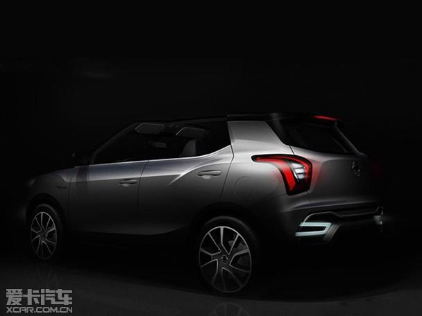 双龙新概念车预告图 10月巴黎车展亮相