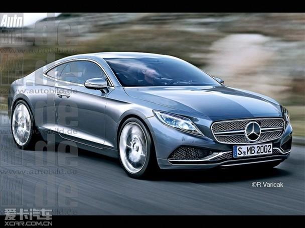全新奔驰E级Coupe效果图 将2017年发布