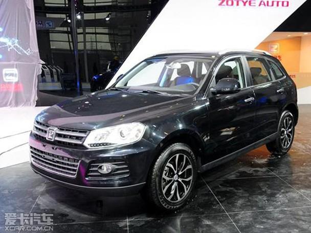 众泰汽车新车规划 未来两年将推6款新车