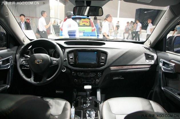 2014成都车展 吉利GX9上市售XX.XX万起