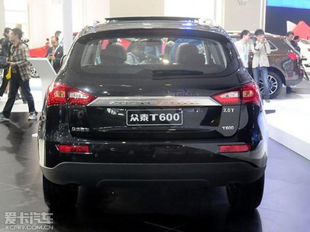 众泰汽车新车规划 未来两年将推6款新车