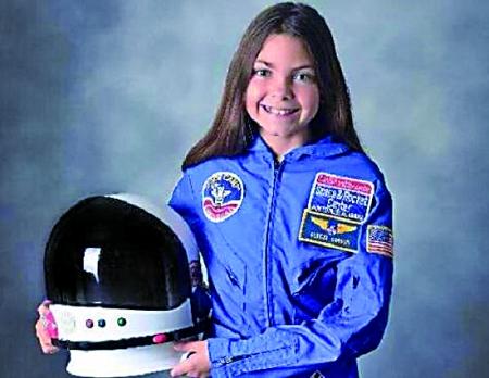 艾丽莎·卡森或将成为登陆火星的第一人美国路易斯安那州一位13岁女孩