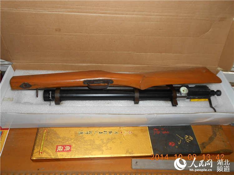 十堰男子为25年前老气枪网购配件被警方查获