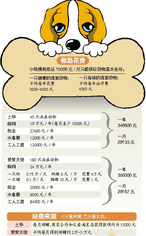 据流浪动物民间救助组织估计,广州目前约有10万左右的流浪动物散落在