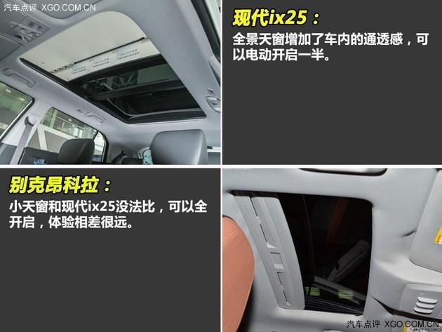 新兵对话老将 现代ix25对比别克昂科拉