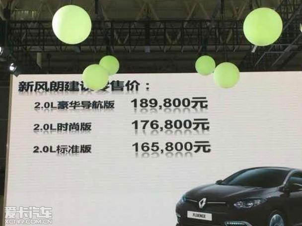 雷诺新风朗上市