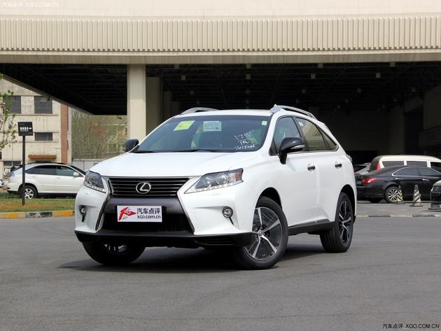 无锡雷克萨斯2013款RX270最高降4.02万