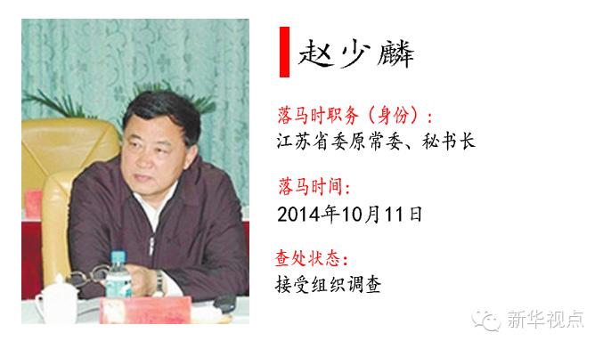 江苏省委原常委,秘书长赵少麟南京市市长季建业内蒙古自治区党委常委