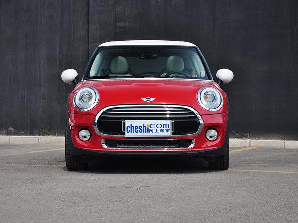 mini cooper 车头正面视角
