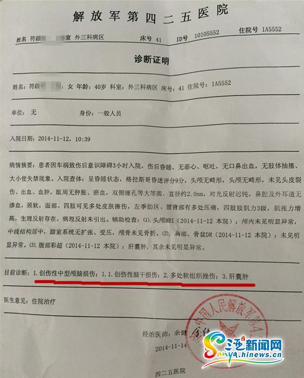 环卫工上班途中被撞伤肇事司机拒付治疗费图