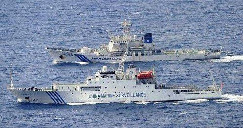 中国海警连续5天巡航钓鱼岛反驳日方警告图