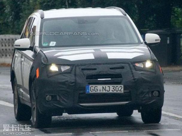 三菱改款欧蓝德谍照