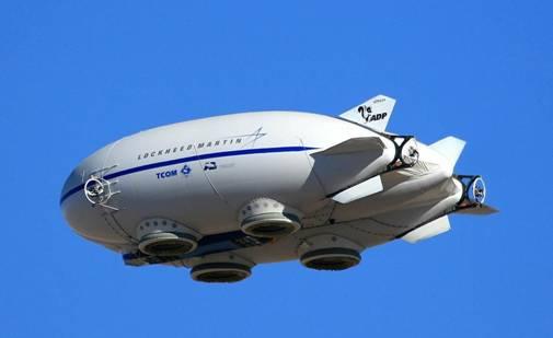 洛马巨型飞艇或将售出可运500吨部署北极图