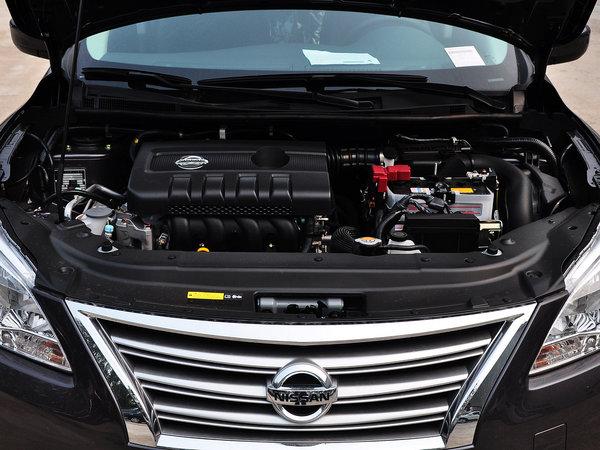 东风日产 1.6l cvt 发动机局部特写