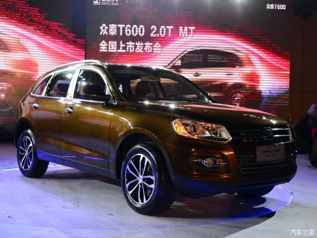 众泰汽车 众泰T600 2014款 2.0T 手动尊贵型