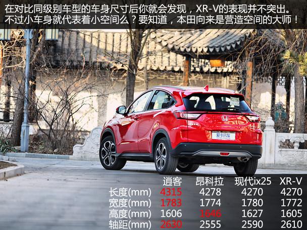 东风本田2015款XR-V