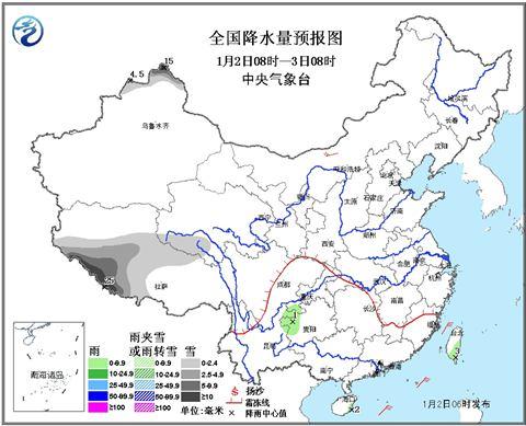 中东部晴朗升温 西藏新疆有强降雪
