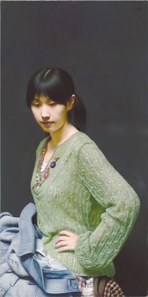 冷军的超写实作品《小姜》展出价值6000万（图）-中新网