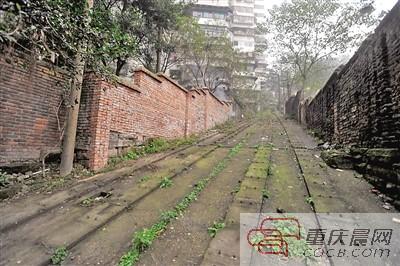 昨日,渝中区,望龙门缆车遗址.(记者 甘侠义 摄)