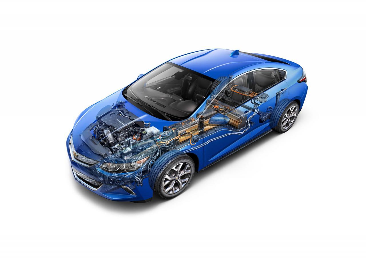 雪佛兰全新volt插混车底特律车展亮相