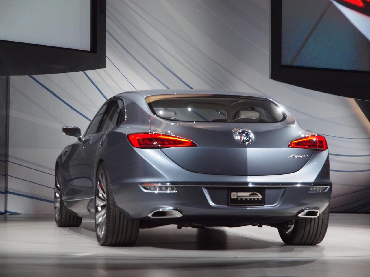 别克avenir旗舰概念车底特律车展亮相