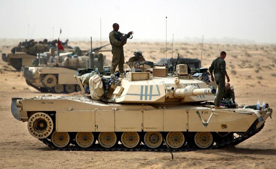 向伊拉克出售m1a1"艾布拉姆斯"主战坦克和m1151a1装甲增强型"悍马",如