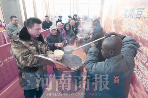 河南少林寺连续7年广施腊八粥 释永信:准备申报非遗